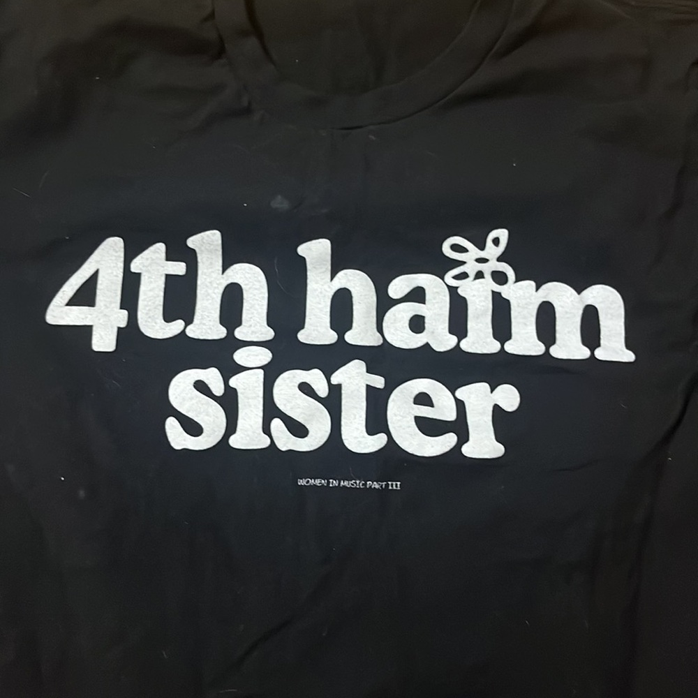 4th haim sister tshirt